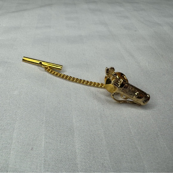 Vintage Colibri Of London 18k Gold Golf Bag Pin - Picture 3 of 3